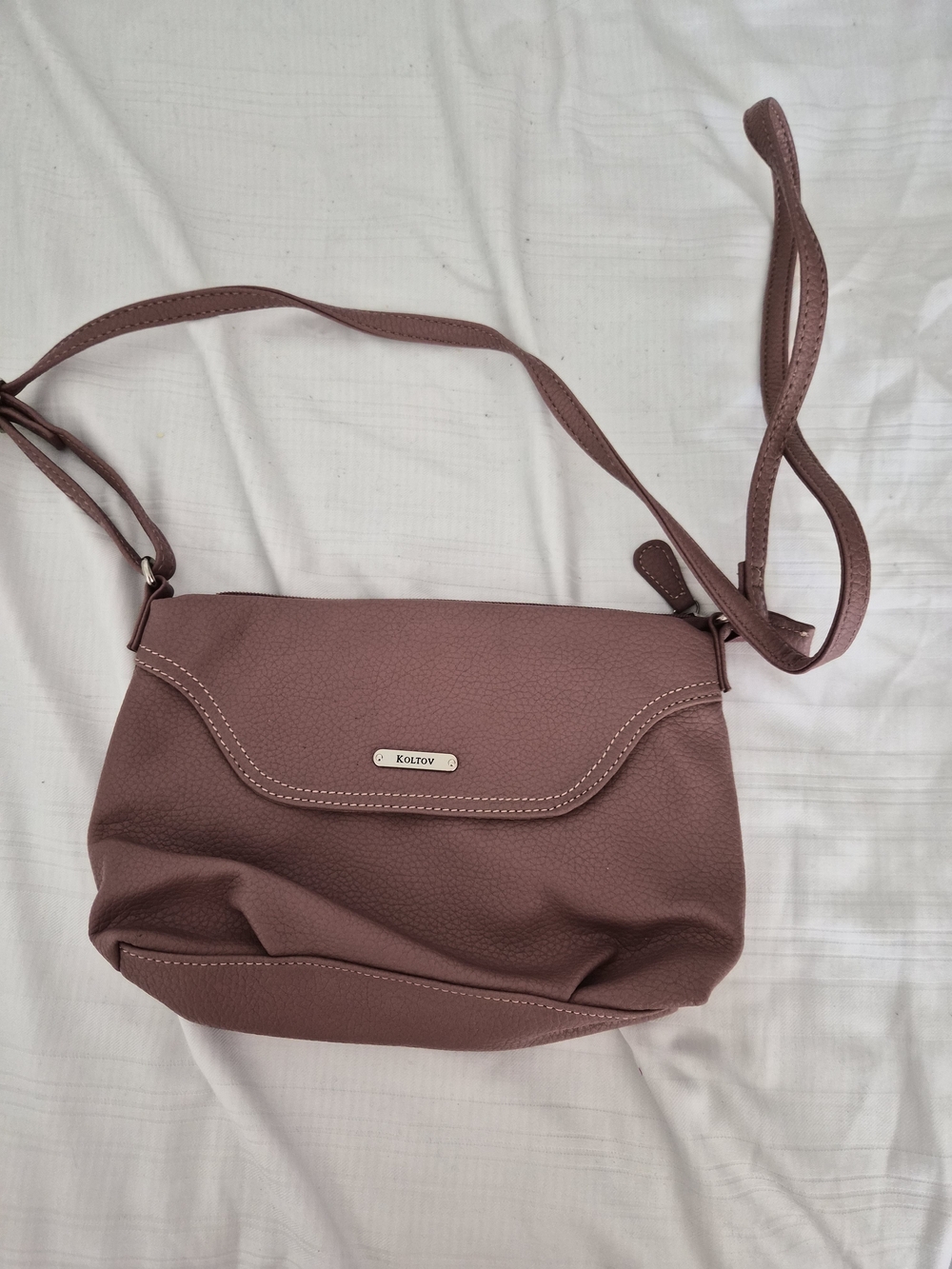 Mauve Crossbody Shoulder Bag